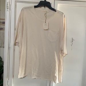 Oversized Crop Tee- Make it Easy